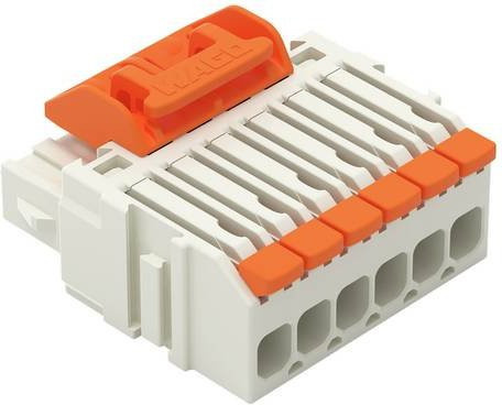 WAGO 2734-1106/328-000 Federleiste in Grau und Multicolour, 50 Stück - Bild 1