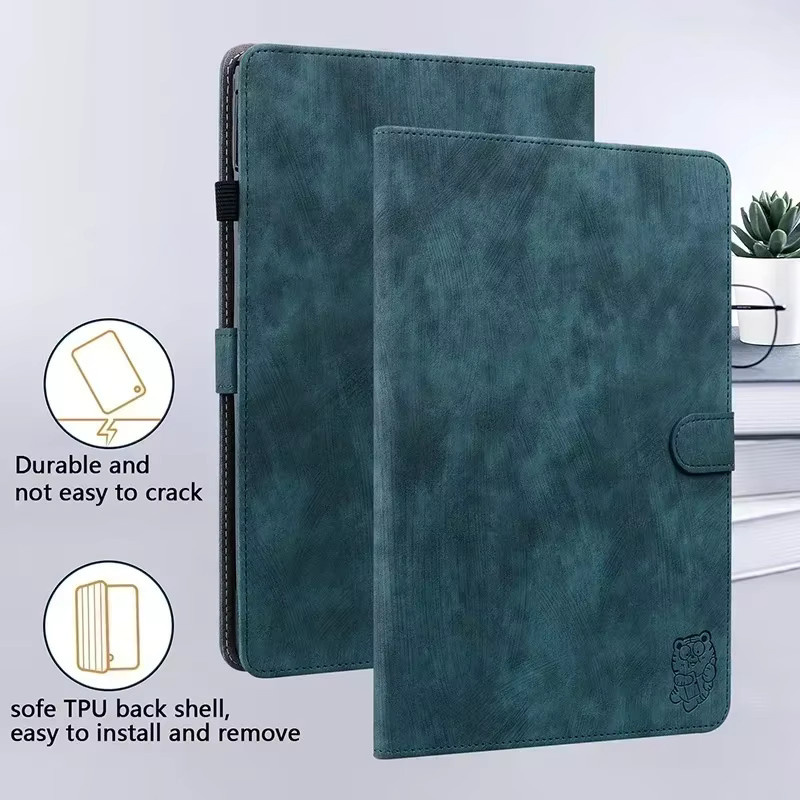 JESSLEI Ledertasche in Grün für iPad Air, iPad Pro und iPad Mini Modelle - Bild 3
