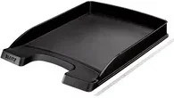 Leitz Briefablage Plus flach Schwarz aus Kunststoff B: 35,7 cm, T: 25,5 cm, H: 3,5 cm - Bild 1