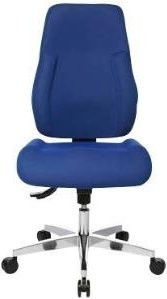Bürodrehstuhl Topstar Point 91 in Blau mit Stoffbezug und ohne Armlehnen - Bild 1