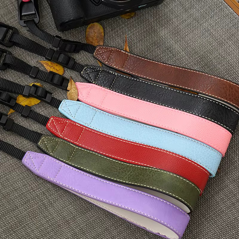 NiYi Focus Kamera-Handschlaufe in Braun mit leichtgewichtigem Schnellverschluss und Dreieckring für Canon Nikon Sony Fujifilm Kameras - Bild 4
