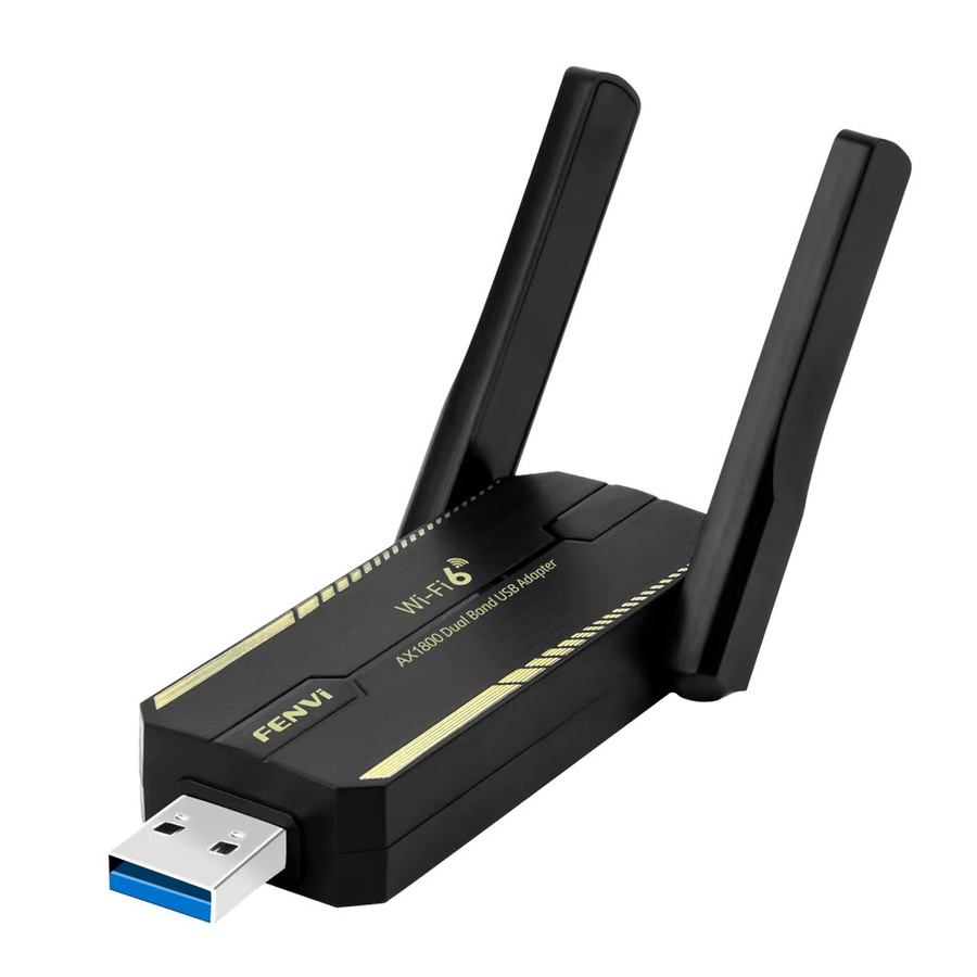 FENVI WiFi 6 AX1800 USB-Adapter Dual Band 5 GHz/2,4 GHz USB 3.0 Netzwerkkarte WiFi-Dongle mit MU-MIMO für Windows 10/11 - Bild 6