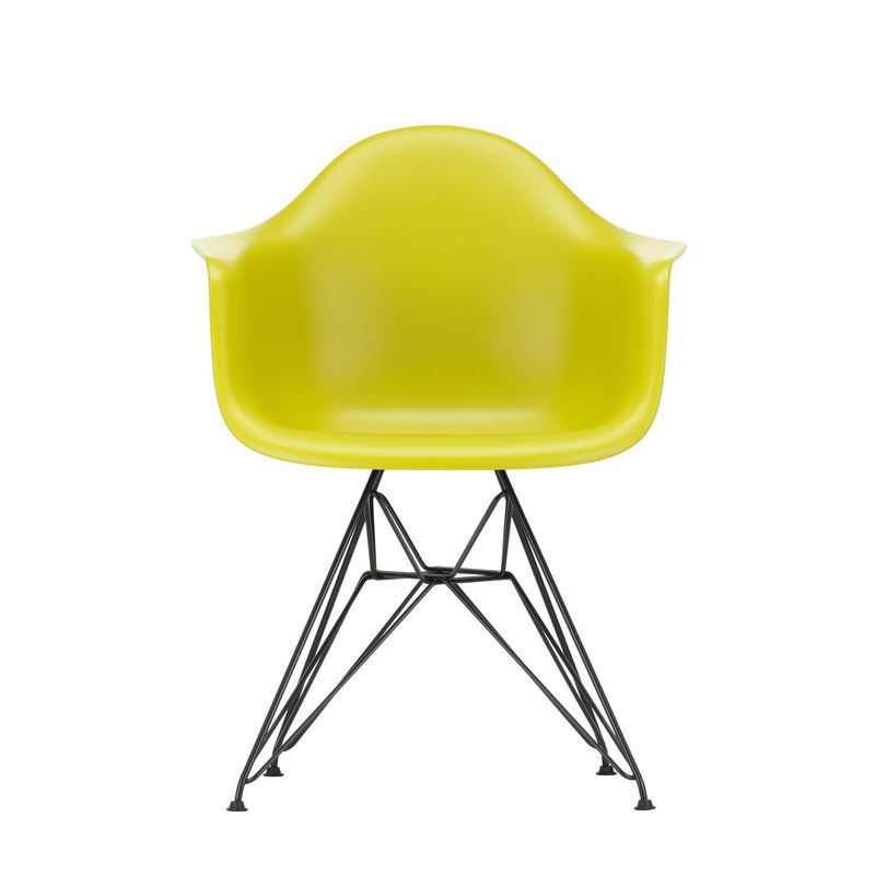 Vitra DAR Eames Plastic Armchair mit Armlehnen in Gelb - Bild 2