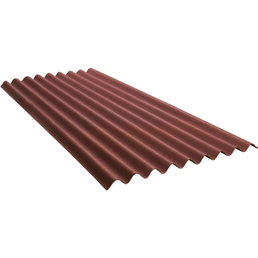 Onduline Base Bitumenwellplatte Rot B: 85,5 cm, H: 200 cm - Bild 2