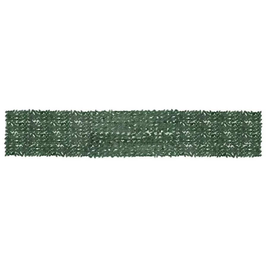 vidaXL Balkon-Sichtschutz künstliche Hecke in Dunkelgrün, B: 600 cm, H: 100 cm - Bild 2