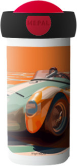 Mepal Verschlussbecher Rennauto mit individuellem Namen in Multicolour - Bild 1