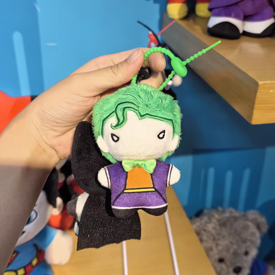 HUGKIS DC Justice League Plüsch-Schlüsselanhänger, Batman Superman Harley Quinn Joker, Bunt / Mehrfarbig - Bild 3