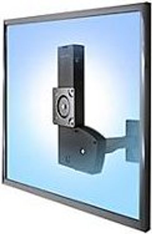 Ergotron Glide Wall Mount LD-X Schiebe-Wandhalterung für LCD-Displays bis 42 Zoll in Schwarz mit VESA-Montageschnittstellen 100x100 mm, 100x200 mm und 400x400 mm - Bild 2