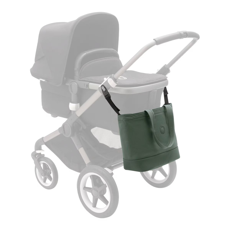Bugaboo Wickeltasche mit Stroller Clip in Grün - Bild 2