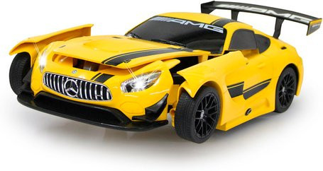 JAMARA Mercedes-AMG GT3 1:14 ferngesteuertes Fahrzeug gelb - Bild 1