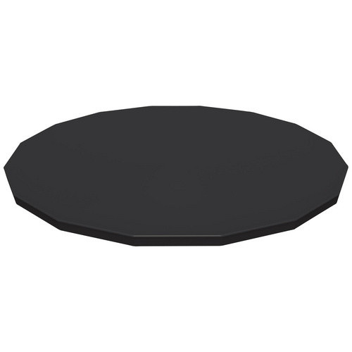 Bestway Flowclear Abdeckplane für runde Pools, Schwarz, Breite: 427 cm - Bild 2