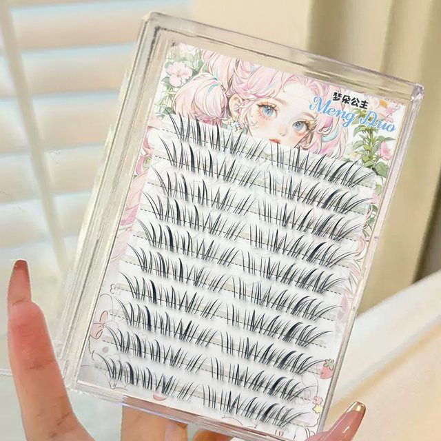 Cotremyp DIY Falsche Wimpern, transparentes Band, natürlich aussehend - Bild 1