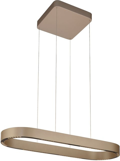 Paul Neuhaus Q-Stretto 2688 LED-Pendelleuchte in Bronze, dimmbar mit Fernbedienung - Bild 1
