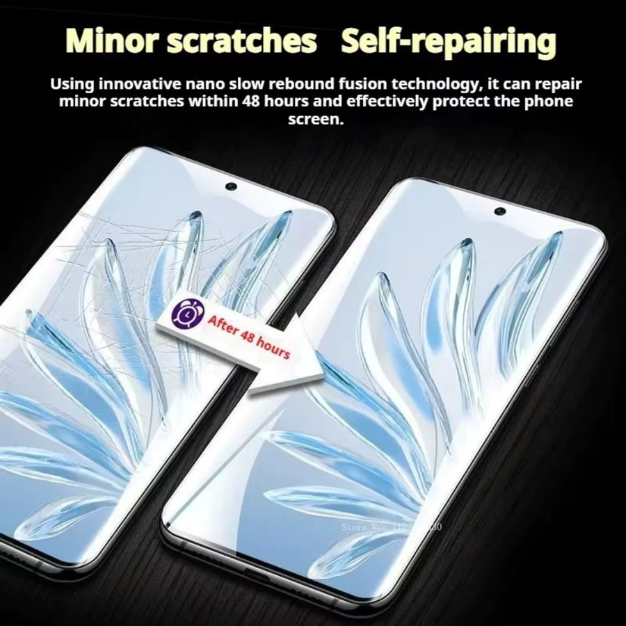 5 Stück HD-Hydrogelfolien für Xiaomi Redmi Turbo 5 und Redmi Turbo 5 Max Displayschutzfolie transparent mit Fingerabdruck-Entsperrung - Bild 3