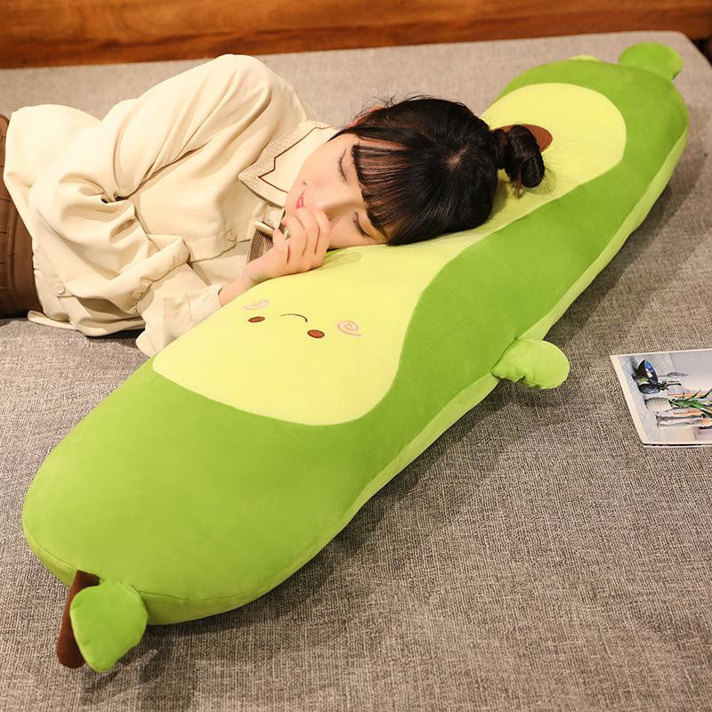 Abnehmbare und waschbare Avocado-Kissenpuppe Plüschspielzeug 70cm - Bild 3