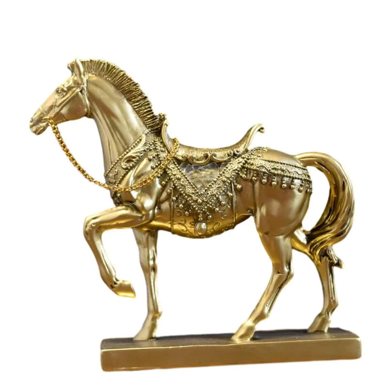 Homyl Pferd Ornament als Mikro Landschaft Tischdekoration für Wohnzimmer und Büro - Bild 5