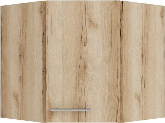 OPTIFIT Livorno290 Küchen-Eckoberschrank in Wildeiche Nachbildung, Braun, B/T/H: 60 x 60 x 60 cm - Bild 1