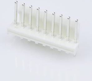 Molex Stiftleiste Standard 9-polig in Weiß mit 3,96 mm Rastermaß - Bild 1