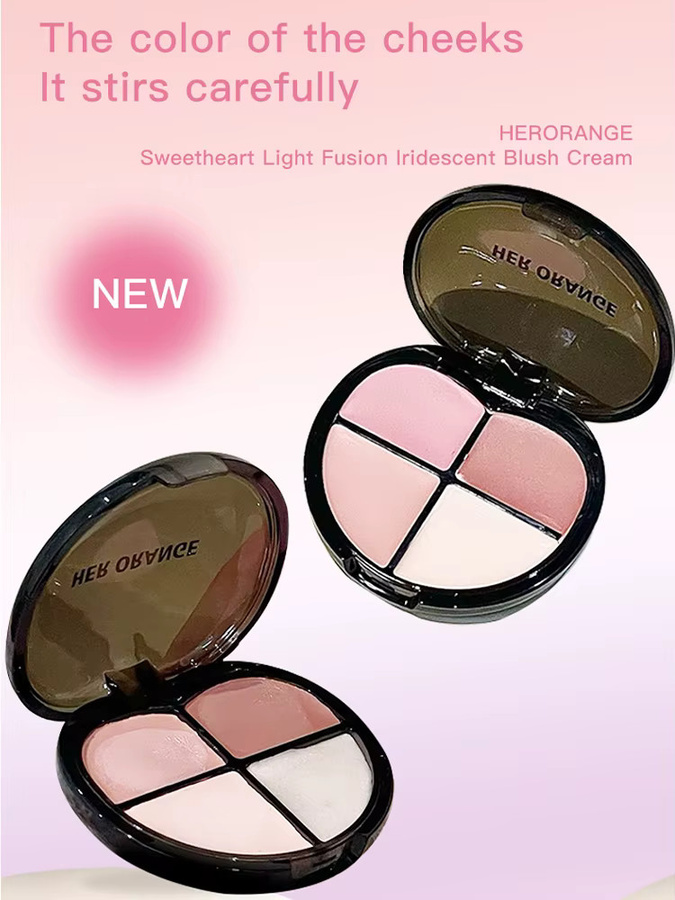 Herorange Multi-Color Blush Balm, Schimmernd, Unisex - Bild 7