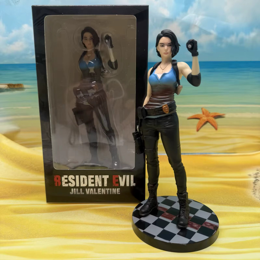 Calede Resident Evil Jill Valentine Figur, Leon S Kennedy, Einzelfigur - Bild 2