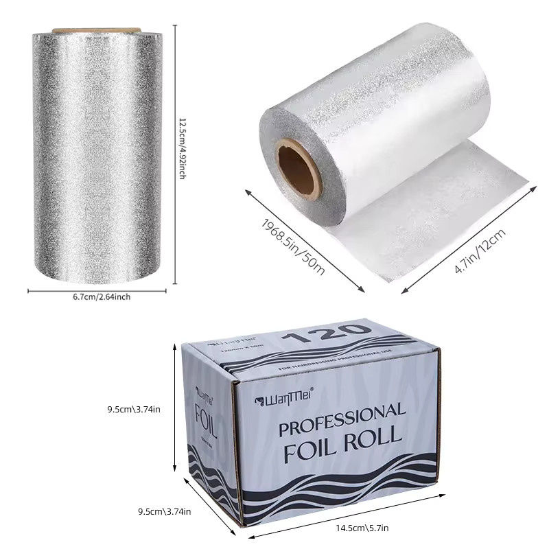 WANMEI Aluminium Folie für Haar Färben und Highlights - Bild 1