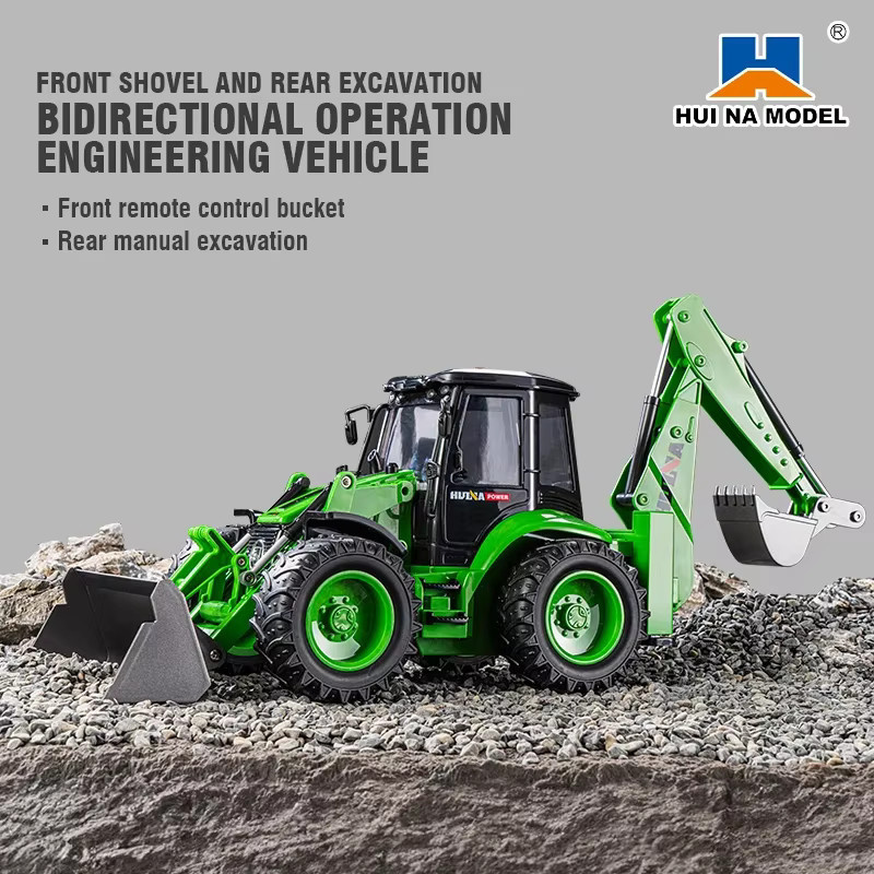 Huina 1579 RC Bagger, Baggerlader, 1:14, ferngesteuert - Bild 4