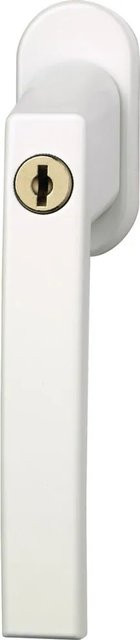 ABUS Abschließbarer Fenstergriff FG210 W im 3er-Set, Farbe: Weiß, Material: Stahl und Zinkdruckguss - Bild 1