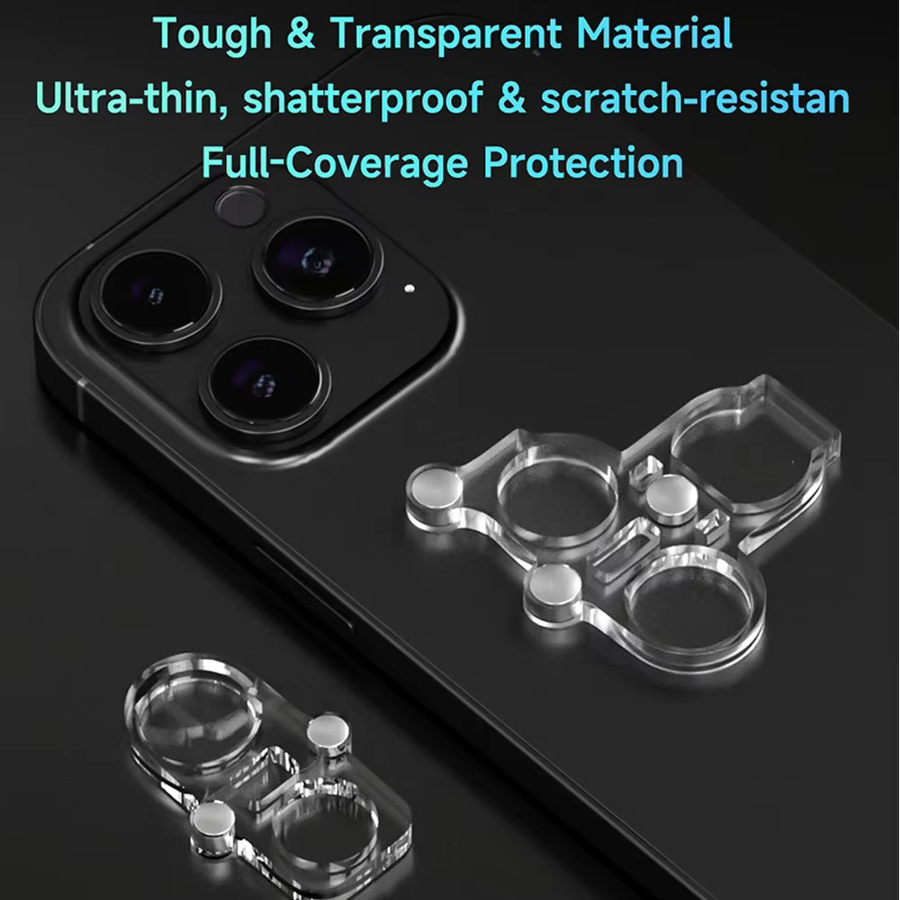 MECHANIC Magnetischer Blaulicht-Linsenschutz für iPhone 12–16 Serie, transparent, kratzfestes Reparatur-Werkzeug - Bild 4