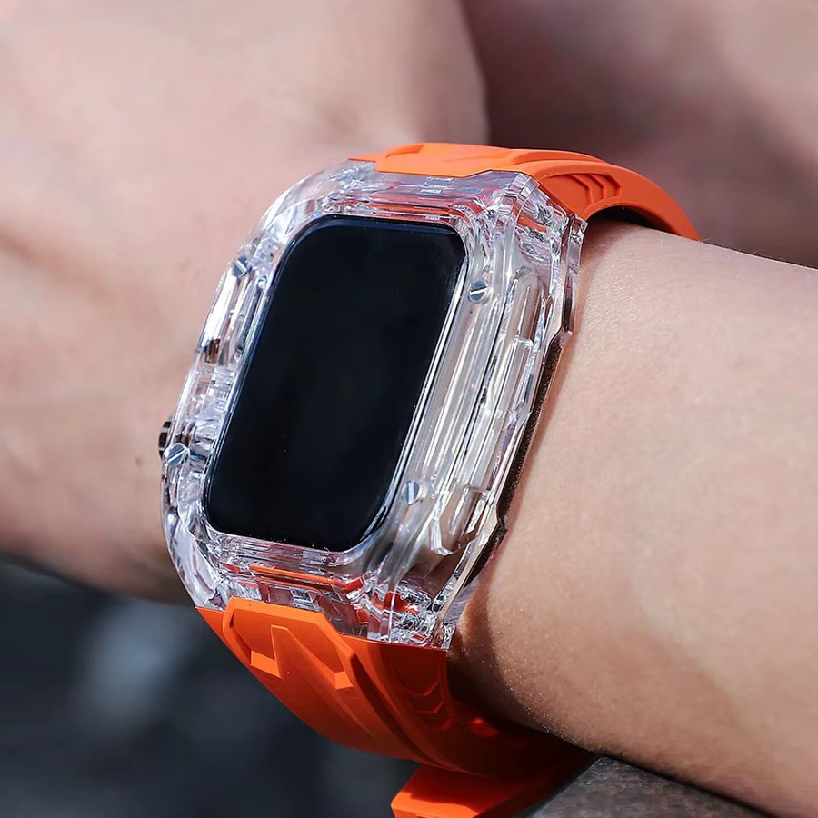 CHIICSMART Uhrenzubehör Mod Kit, Schutzhülle und TPU-Armband, Unisex - Bild 2