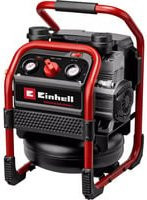 Einhell Professional Akku-Kompressor SILENZZO 18/160 in Rot/Schwarz mit 8 bar und 2 Zylindern - Bild 1