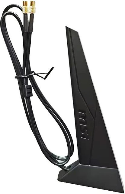 MSI WIFI7 Antenne EZ Plug-in in Schwarz für MSI B840 B850 Z890 MAG B860-P B860M-A X870 GAMING PLUS Mainboards - Bild 1