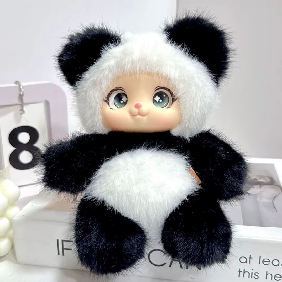 TOPTOY Tierfiguren Panda Hase Bär Schaf, Plüsch, Vinyl, 18cm - Bild 2