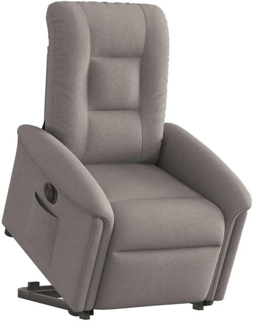 vidaXL Elektrischer Relaxsessel mit Aufstehhilfe in Taupe aus Stoff - Bild 1