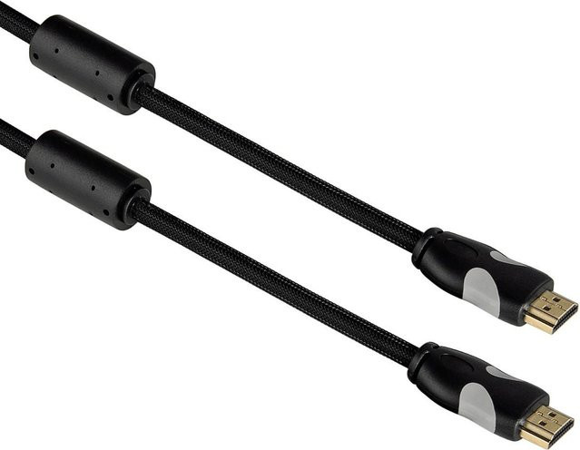 Thomson High Speed HDMI Kabel mit Ethernet/LAN, vergoldet, Schwarz, Länge: 3,0 m - Bild 1