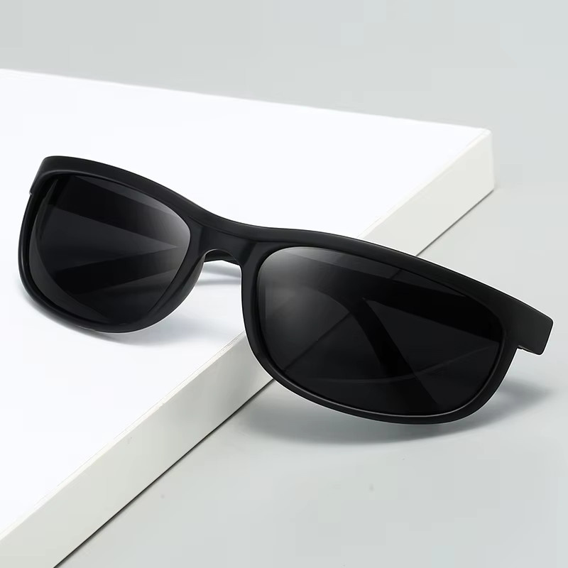 Karos Sonnenbrille, polarisiert, rectangular, Kunststoff, Unisex, sand - Bild 4
