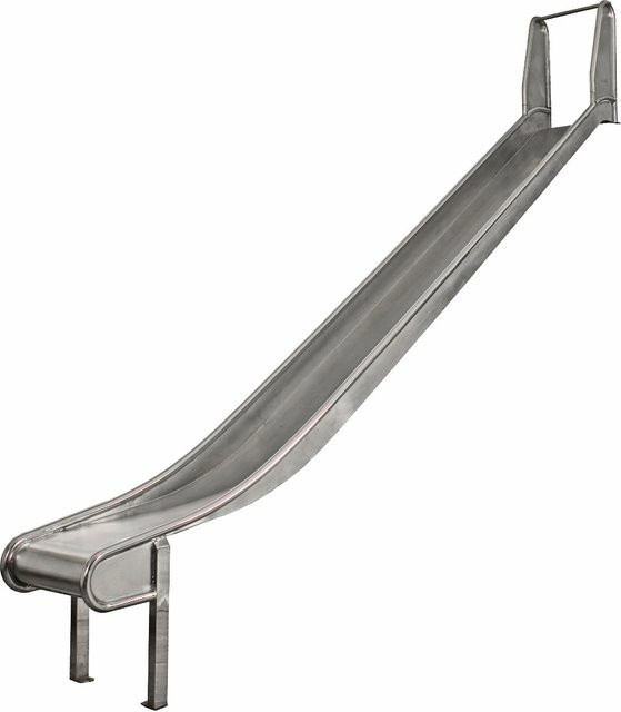 Edelstahlrutsche Spielgerät mit 200 cm Höhe - Bild 1