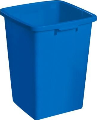 Graf Abfallbehälter ohne Deckel, 90 Liter, blau - Bild 1