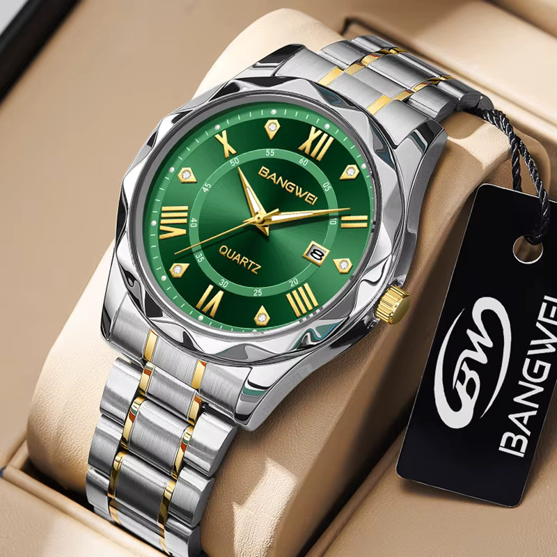 LIGE Armbanduhr, Quarz, Edelstahl, Schwarz, Herren - Bild 6