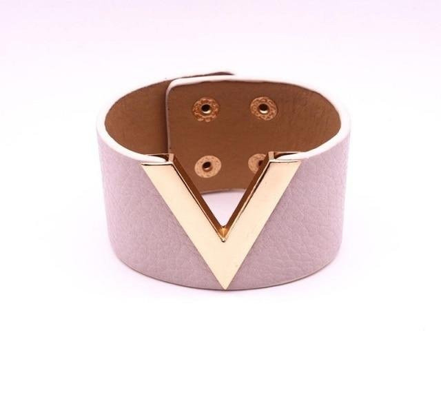 Yiran pet products Armband Leder, brown, 21cm, Damen - Bild 1