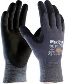 aTG Handschuh MaxiCut Ultra AD-APT in Blau und Grau, Größe 12, Nitril - Bild 1