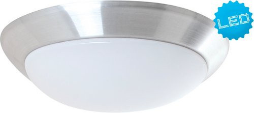 Näve LED Deckenleuchte in Weiß mit Leuchtmittel, rund, Breite: 26 cm - Bild 1