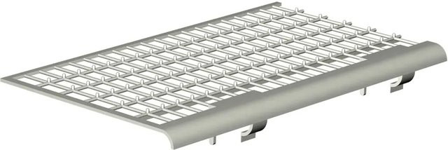 Sarei Laubschutzgitter Universal aus PVC in Grau, 1 m - Bild 1