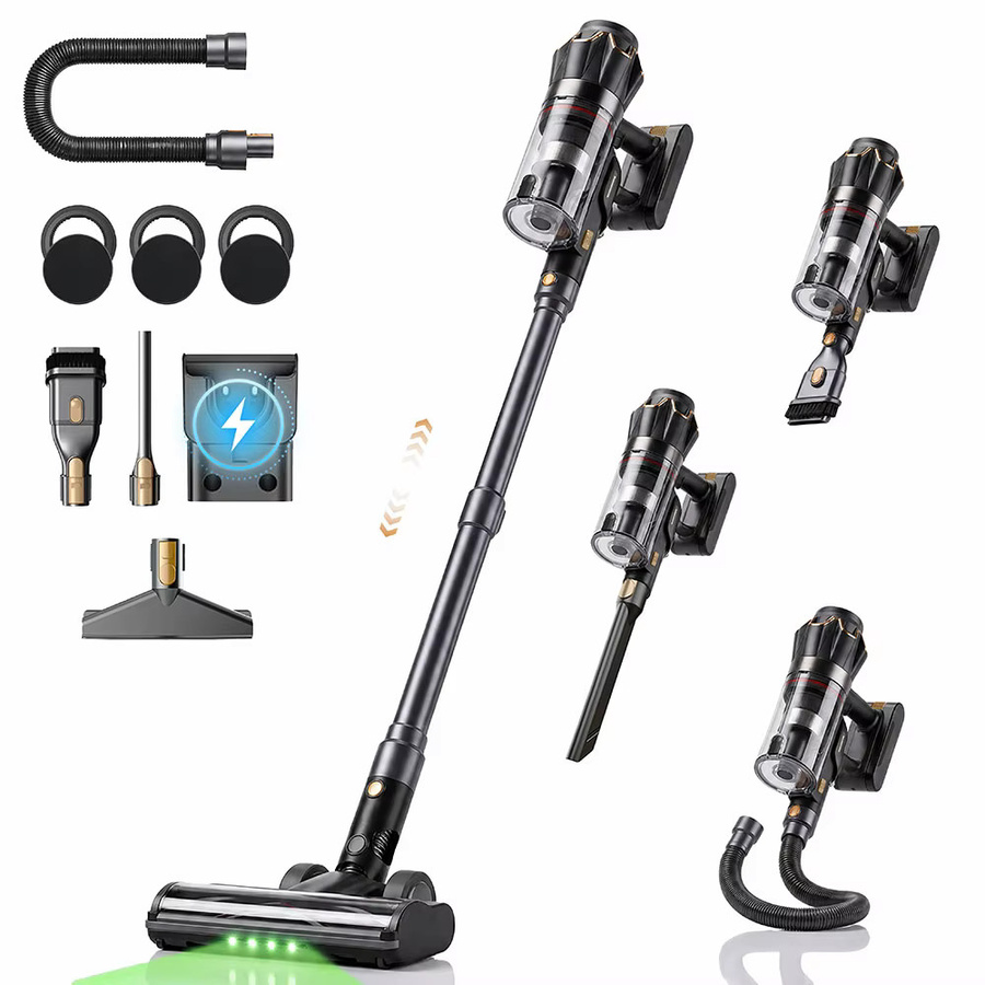 COTIAR Kabelloser Handstaubsauger V30 PRO in Schwarz mit 800W Leistung und abnehmbarem Akku - Bild 8