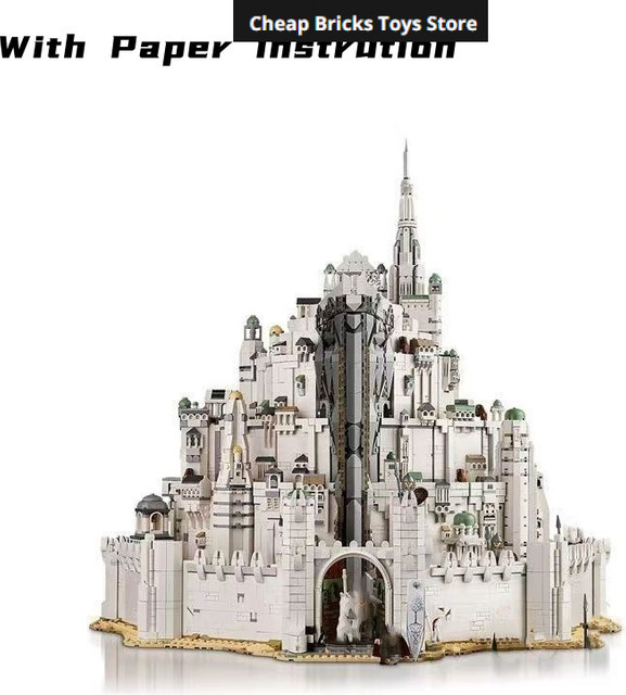 Hot Toys The City Capital Minas Tirith, DIY-Baustein-Set, 8.278 Teile - Bild 1