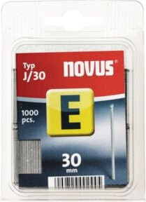Novus Drahtnagel aus verzinktem Stahl, Farbe Silber, Länge: 30 mm, Durchmesser: 1,2 mm - Bild 1