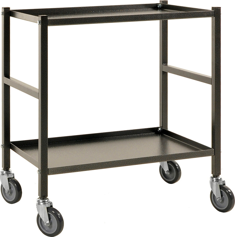 Kongamek Tischwagen mit Ladefläche in Anthrazit Grau und Bremse, Breite: 62,5 cm, Tiefe: 41,4 cm - Bild 1
