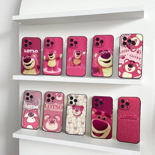 Mesuca Handyhülle L-Lotso Huggin'Bear für iPhone in Pink - Bild 1