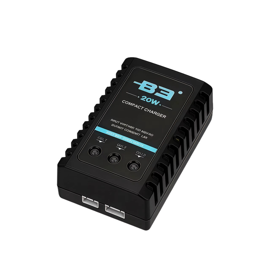 EVANOVM Schnellladegerät für 2-3S Lithium-Akkus, B3 20W 7,4V 11,1V - Bild 3