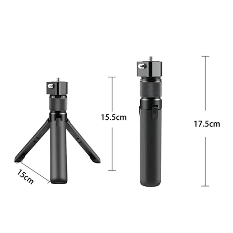Insta360 Bullet Time Unsichtbarer Selfie-Stick Bundle-Griff in Schwarz für Action Cameras wie Insta360 X4 X3 X2 GoPro 12 11 10 9 8 und DJI Action 4/3 - Bild 2