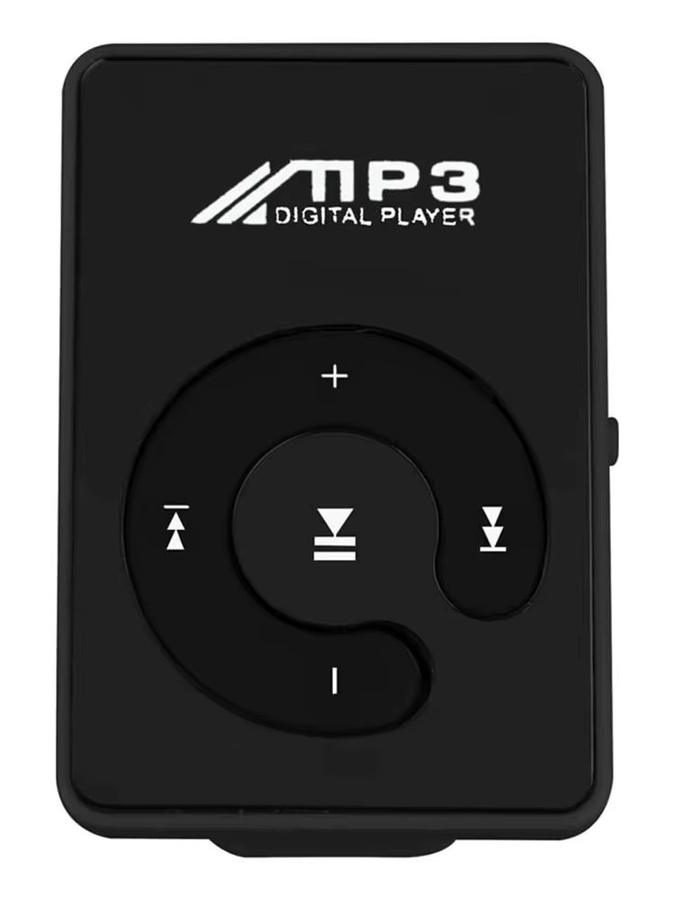 Ockkic Mini USB MP3-Player Walkman mit USB-C Anschluss und Micro-TF-Kartenslot, Schwarz - Bild 5
